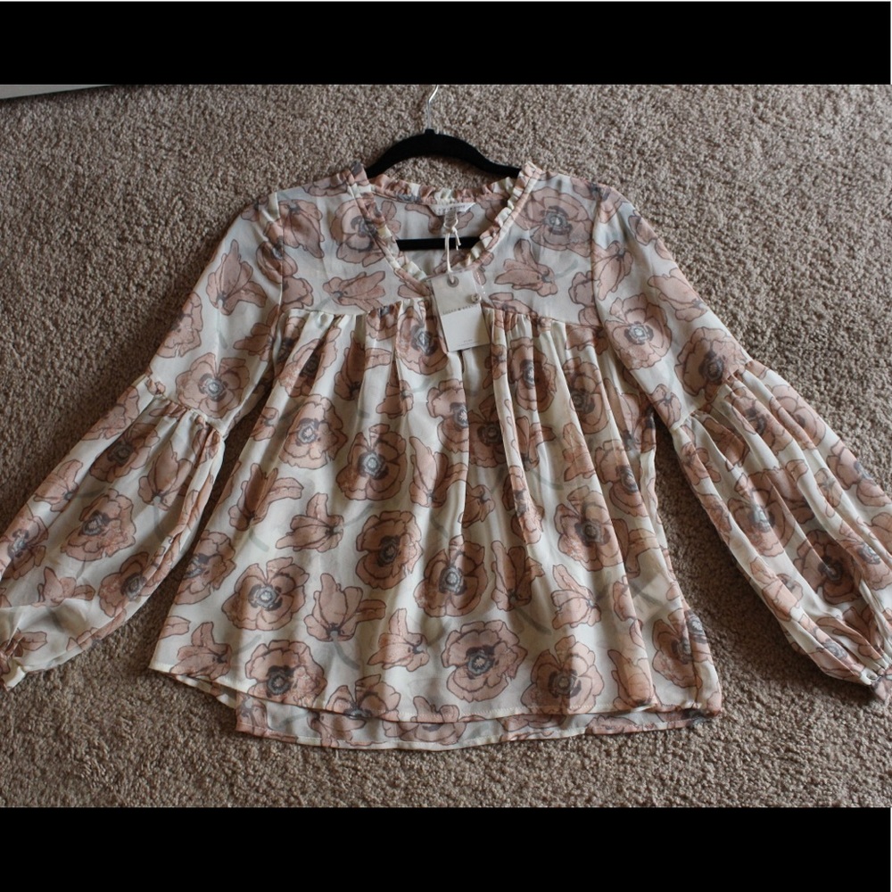 Floral Lucky Brand Blouse